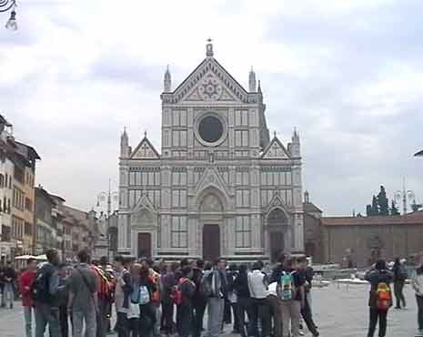 S. Croce: vista sulla Basilica